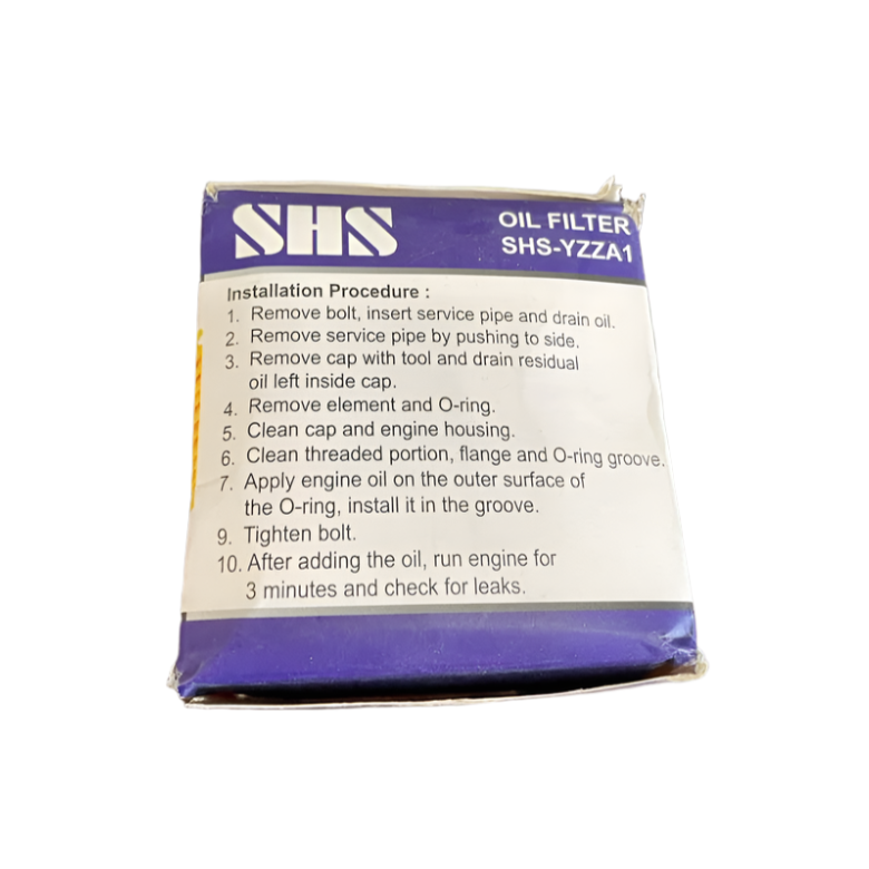 Pack of 2 Oil Filter Element Compatible with Toyota 04152-YZZA1, SHS-YZZA1