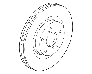 Honda 45251-THR-A00 Disk, Front-(17In, 28T)