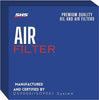 Pack of 2 Air Filter Compatible with Toyota Prius V AF1442