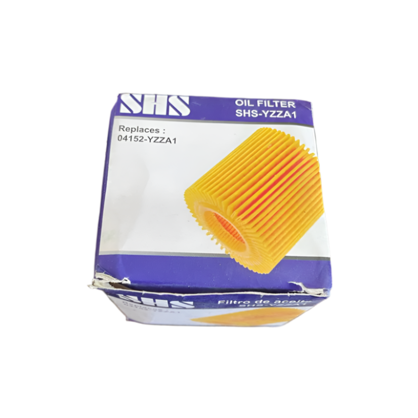 Pack of 10 Oil Filter Element Compatible with Toyota 04152-YZZA1, SHS-YZZA1