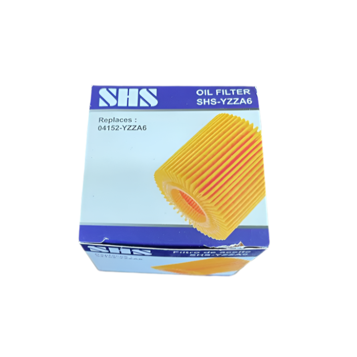 Pack of 10 Oil Filter Element Compatible with Toyota 04152-YZZA6, SHS-YZZA6