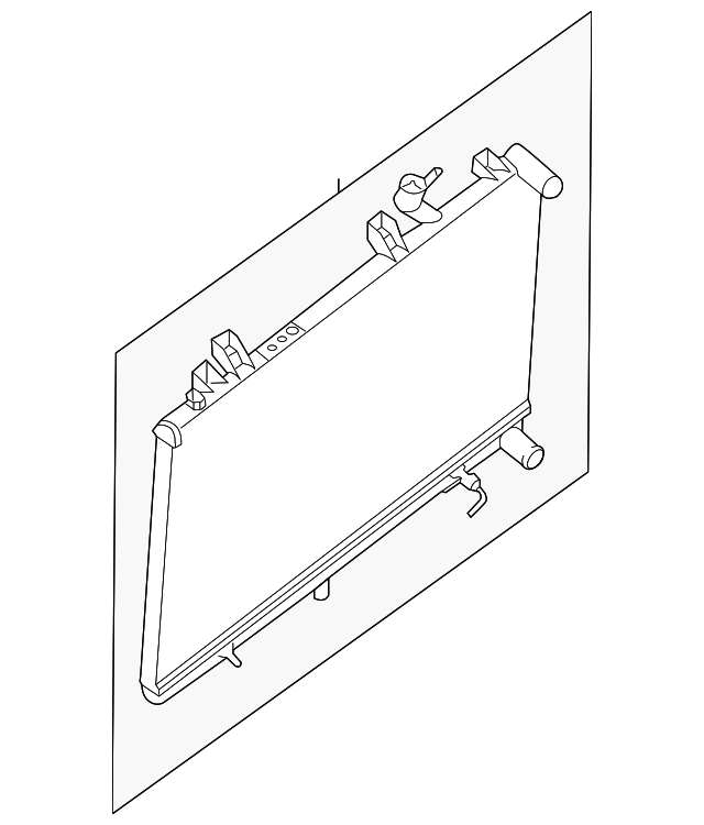 SHS 21460-3JA0E Radiator Assembly